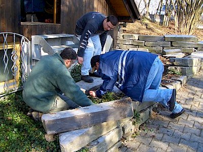 Titelbild Arbeitseinsatz Frühling