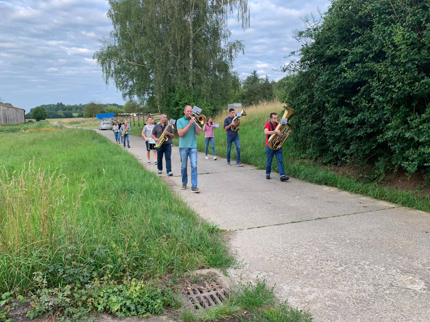 Titelbild Erfolgreiche Marschprobe